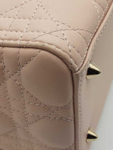 Christian Dior Medium Lady Dior Bag In Cannage-quilted Lambskin Fw0926lixzdu