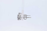 1.6cttw Diamond Stud Screwback Earrings In 14k White Gold 1.6 Grams Eb0226crxde