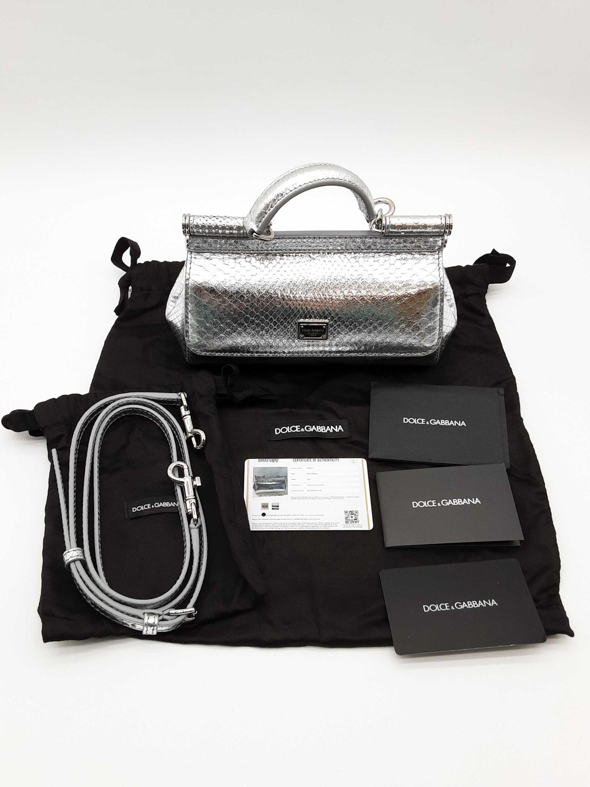 【VIP価格】DOLCE & GABBANA Eelskin Shoulder Bag VIP価格】DOLCE & GABBANA Eelskin Shoulder Bag Dolce