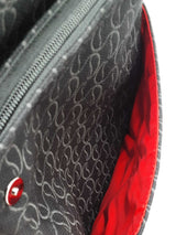 Christian Louboutin Zip N Flap Backpack In Monogram Logo Jacquard Fw0526rxzdu