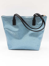 Kate Spade Mavis Street Jeralyn Glitter Lakesedge Blue Shoulder Bag Eb1225wxdu