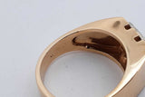 0.34cttw Diamond Ring In 14k Yellow Gold 9 Grams Size 9.5 Eb0726lxxzsa