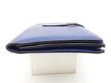 Hermes Bearn Gusset Bleu Electrique Blue Epsom Wallet Do0926czxde