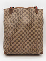 Gucci Monogram Web Straps Tote Bag Eb0926wwxde