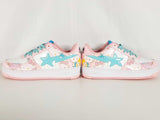 Hello Kitty X Bape Sta Sneakers Size 6 Sd0826lzxde