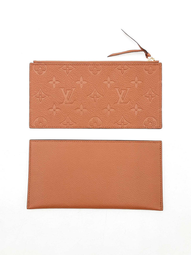 Louis Vuitton Pochette Félicie In Brown Monogram Empreinte Leather Fw1125pzxdu