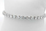 8.8cttw Diamond Tennis Bracelet 14k White Gold 15.1 Grams 7.5 Inch Eb1026wxxzsa
