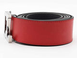 Christian Louboutin Rui Cl-logo Belt Red Size 45 Aa0826lzxsa