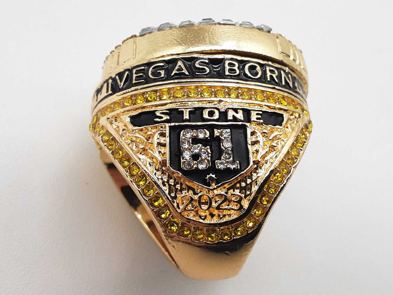 Las Vegas Golden Knights Vgk Memorabilia Copper Ring Size 10.25 Do0424llde