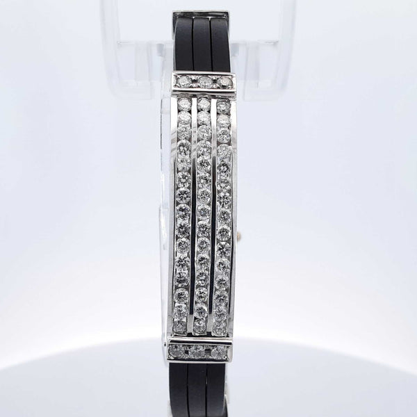 2.40ctw Diamond 14k White Gold 34.2g Bracelet 8 In Sd0525ezxdu