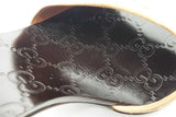 Gucci Gg Monogram Embellished Heels Size 9.5 B Eb0625crde