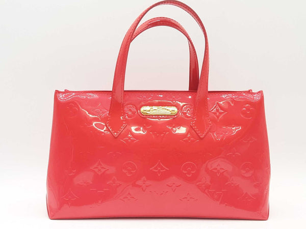 Louis Vuitton Monogram Vernis Wilshire Pomme D'amour Handbag Sd0825wzxde