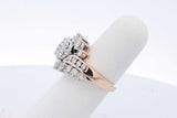 1.2cttw Diamond Ring In 14k Yellow Gold 8.8 Grams Size 5 Eb0926sxzde