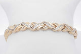 2.86cttw Diamond Bracelet In 14k Yellow Gold 23.3 Grams 7 Inch Eb0326lsxzsa