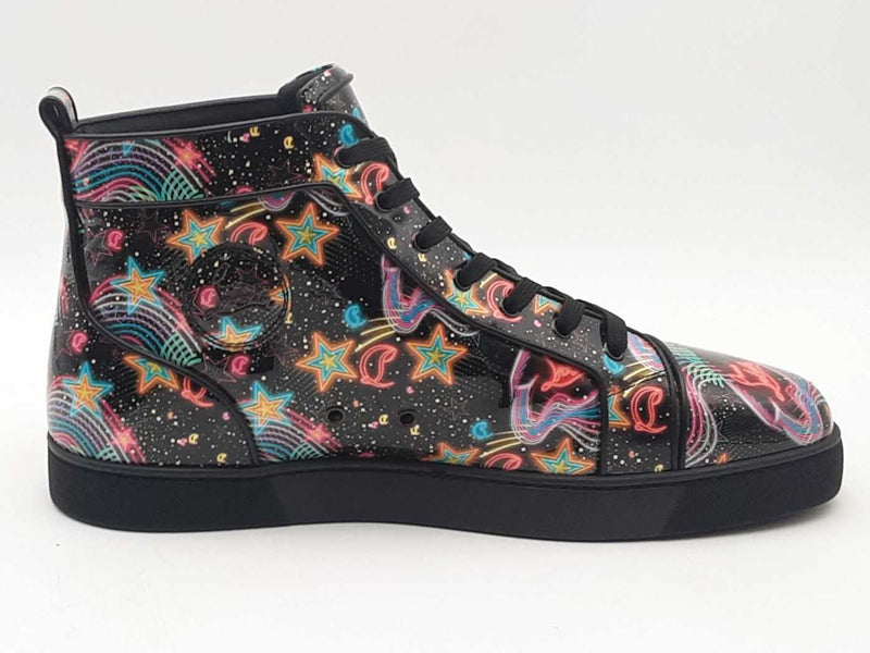 Christian Louboutin Junior Hightop Black Size Eu 49 Aa0925ozxsa