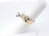 0.88 Cttw Diamond & 14k Yellow Gold Engagement Set 7.6 Grams Size 7 Fw0826sxzd7