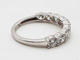 1.08 Cttw Lab Grown Diamonds 14k White Gold 2.26g Ring Size 6.75 Do0726rcrde