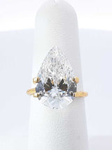 Loose 6.22 Carat Lab-grown Pear Brilliant Cut Diamond With Igi Cert Fw0925lxzxdu