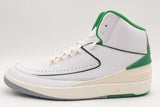 Nike Air Jordan 2 Retro 'Lucky Green' Sneakers Size 12 Dr8884-103 Eb0725wxsa