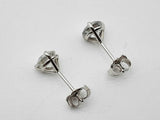 1.43 Ctw Diamonds 14k White Gold 1.1g Stud Earrings Do0225lxzxde