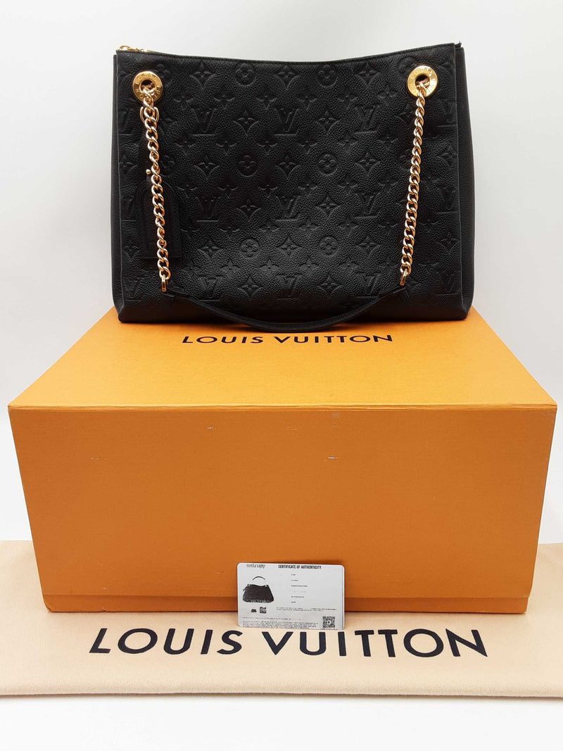 Louis Vuitton Surène Monogram Empreinte Black Leather Shoulder Bag Fw1024crxdu