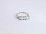 0.90 Cttw Diamond Platinum Ring 4.5 Grams Size 6 Aa0525pxzsa
