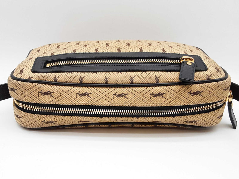 Ysl Saint Laurent Canvas Monogram All Over Camera Bag Sd1125wzxde
