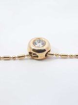 0.30 Cttw Diamond & 18k Yellow Gold Solitaire Necklace 5.5g 16 Inch Fw0926cxzdu