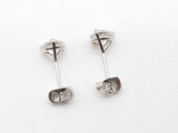 1.43 Ctw Diamonds 14k White Gold 0.8g Stud Earrings Do0225lwxzde