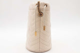 Gucci Marmont Quilted Chevron Crossbody Bucket Bag Eb0326orxsa