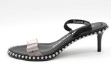 Alexander Wang Nova Studded Slingback Heels Size 37.5 Eb0426crde