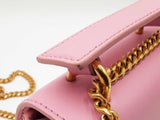 Balmai B-buzz 23 Mini Top Handle Bag In Pink Leather Fw0826ozxdu