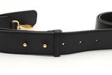 Versace La Medusa Black Leather Top Handle Bag Eb0426pxzsa