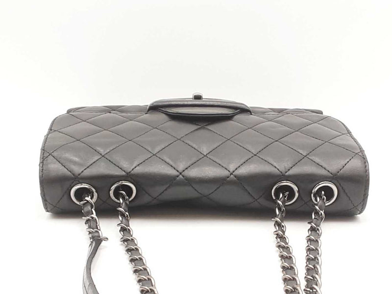 Chanel Black Quilted Leather Classic Flap Bag Sd0825lzxzsa