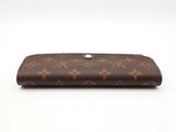 Louis Vuitton Emilie Wallet In Monogram Canvas & Rose Leather Fw0626oordu