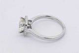 1.25ctw Diamond Ring In 18k White Gold 4.2 Grams Size 6.5 Eb0126orxzsa