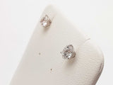 1.12 Cttw Lab Grown Diamonds 14k White Gold 0.8g Stud Earrings Do0726orxde