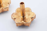22k Yellow Gold 1.68cttw Diamond Flower Cufflinks 7.2 Grams Eb1125lrxzde