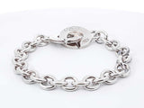 Tiffany & Co. 1837 Interlocking Circles 925 Bracelet 21 Grams 6 Inch Fw0426lrxdu