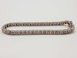 1.35 Cttw Diamonds 14k White Gold 13.7g Tennis Bracelet 6.75 In Do0725cxzde