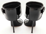 Giuseppe Zanotti Buckle Black Patent Leather Heels Size Eu 36 Do0725lorde