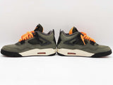 Undefeated X Nike Air Jordan 4 Retro Sneakers Size 9.5 Us Sd0426lrzdu