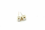 0.36cttw Diamond Stud Earrings In 10k Yellow Gold 1 Gram Eb0826wrsa