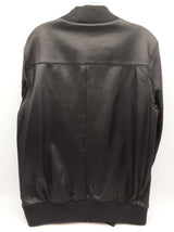 Puma Rudolf Dassler Schuhfabrik Black Leather Sport Jacket Size M Do0126lwxde