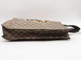 Gucci Coated Canvas Tiger Tote Beige Aa0526pwzsa