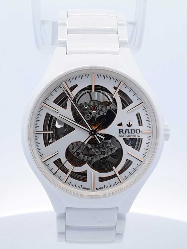 Rado True Open Heart Ceramic & Titanium 40mm Skeleton Watch Fw0125orxdu