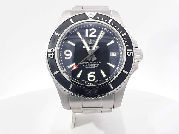 Breitling Superocean 42mm Stainless Steel Watch Aa0225lrzxsa