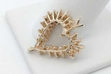 1.1cttw Diamond Pendant In 14k Yellow Gold 2.3 Grams Eb0926orxsa