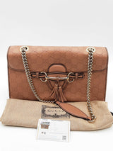 Gucci Emily Guccissima Leather Shoulder Bag Eb0726rorde