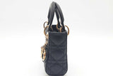 Christian Dior Mini Lady Dior Quilted Cannage Top Handle Bag Eb0826loxzde